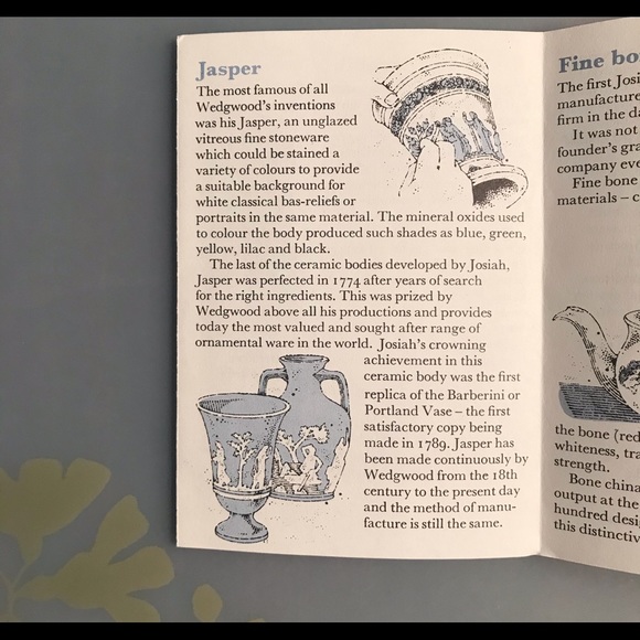 VTG Wedgwood Cream & Sage Green Box Neoclassical Motif NEW Condition - Picture 15 of 16